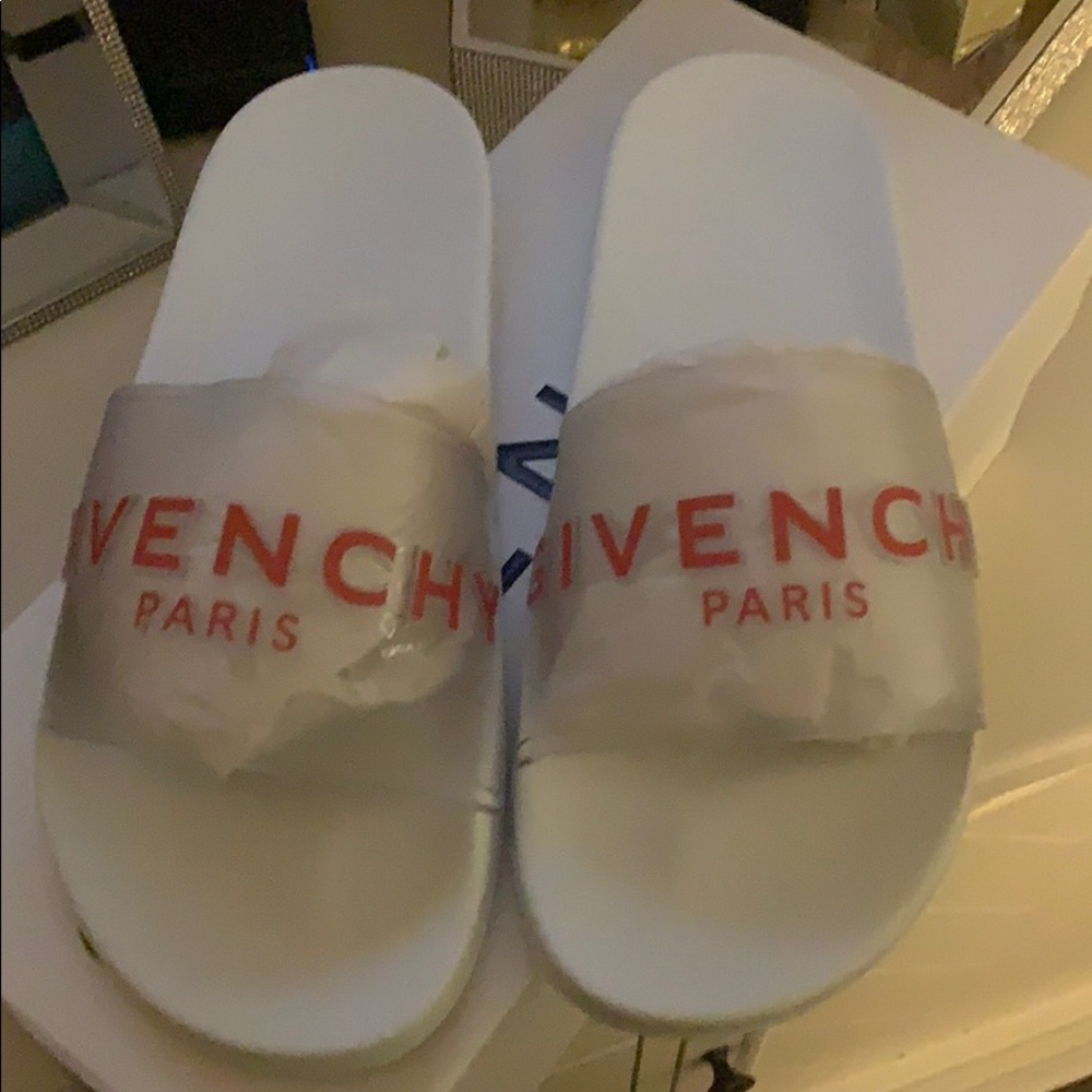 Givenchy clear slides